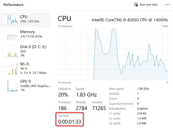 九游会·[j9]官方网站如何在Windows 11和10上检查计算机的正常运行时(图3)