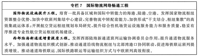 米乐·M6(中国大陆)官方网站国务院办公厅关于印发“十四五”现代物流发展规划的通(图7)